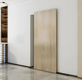 Concealed Sliding Barn Door Hardware Soft Closing Interior Wall Mount Hidden Track Rolling Kit,No Door