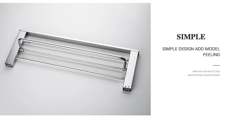 Stainless Steel Bathroom Accessories Wall Shelf Towel Bar Rack Rail Toilet Brush Roll Paper Holder Soap Dish Bathroom Hardware