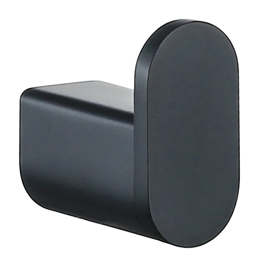 Bathroom Hardware Set Black Robe Hook Towel Rail Bar Rack Bar Shelf Tissue Paper Holder Toothbrush Holder Bathroom Accessories.