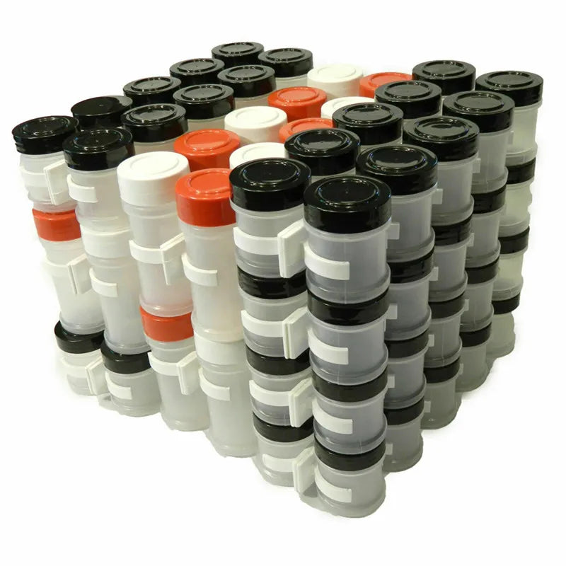 1/4 Pcs Wall Mount Home Kitchen Storage Rack Ingredient Spice Plastic Clip Rack Organizer Accessories Jars Spice Holder Tools