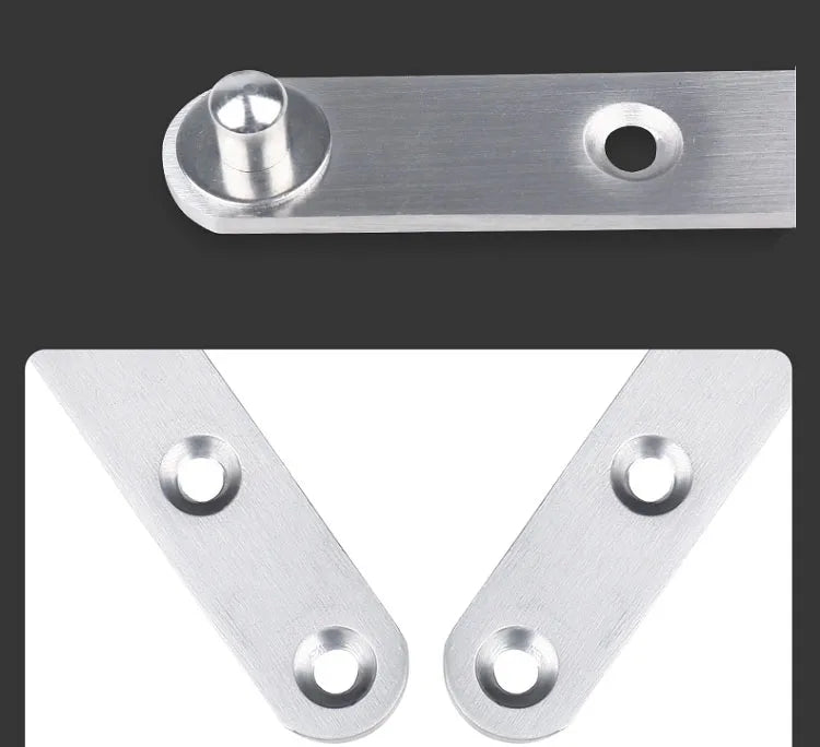 Stainless Steel Doors Hinges Under 360 Degree Rotating Shaft Rotation Hinge Positioning Concealed Cabinet Hinge