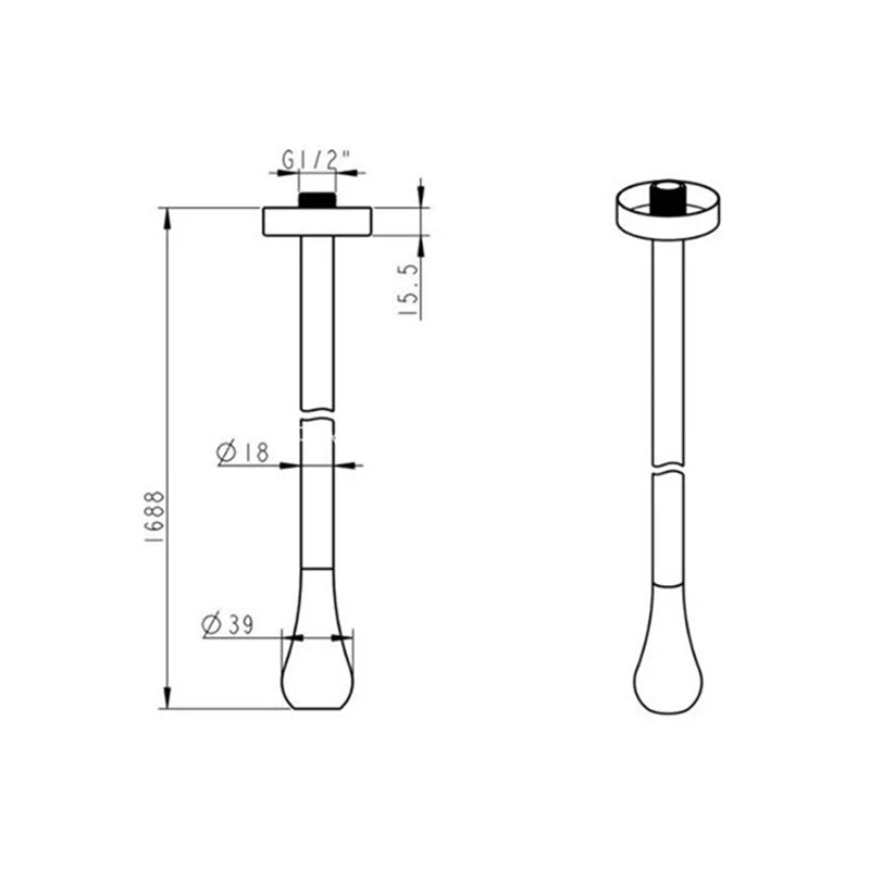 Bathroom Creative Ceiling Water Drop Faucet All Copper Cold and Hot Hang Ceiling Faucet Bathroom Wall Mounted Hot Cold Sink