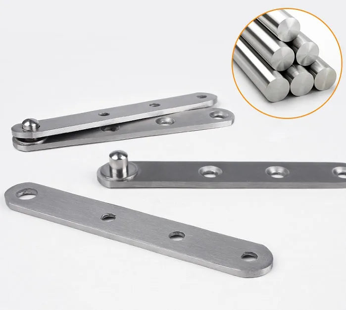 Stainless Steel Doors Hinges Under 360 Degree Rotating Shaft Rotation Hinge Positioning Concealed Cabinet Hinge
