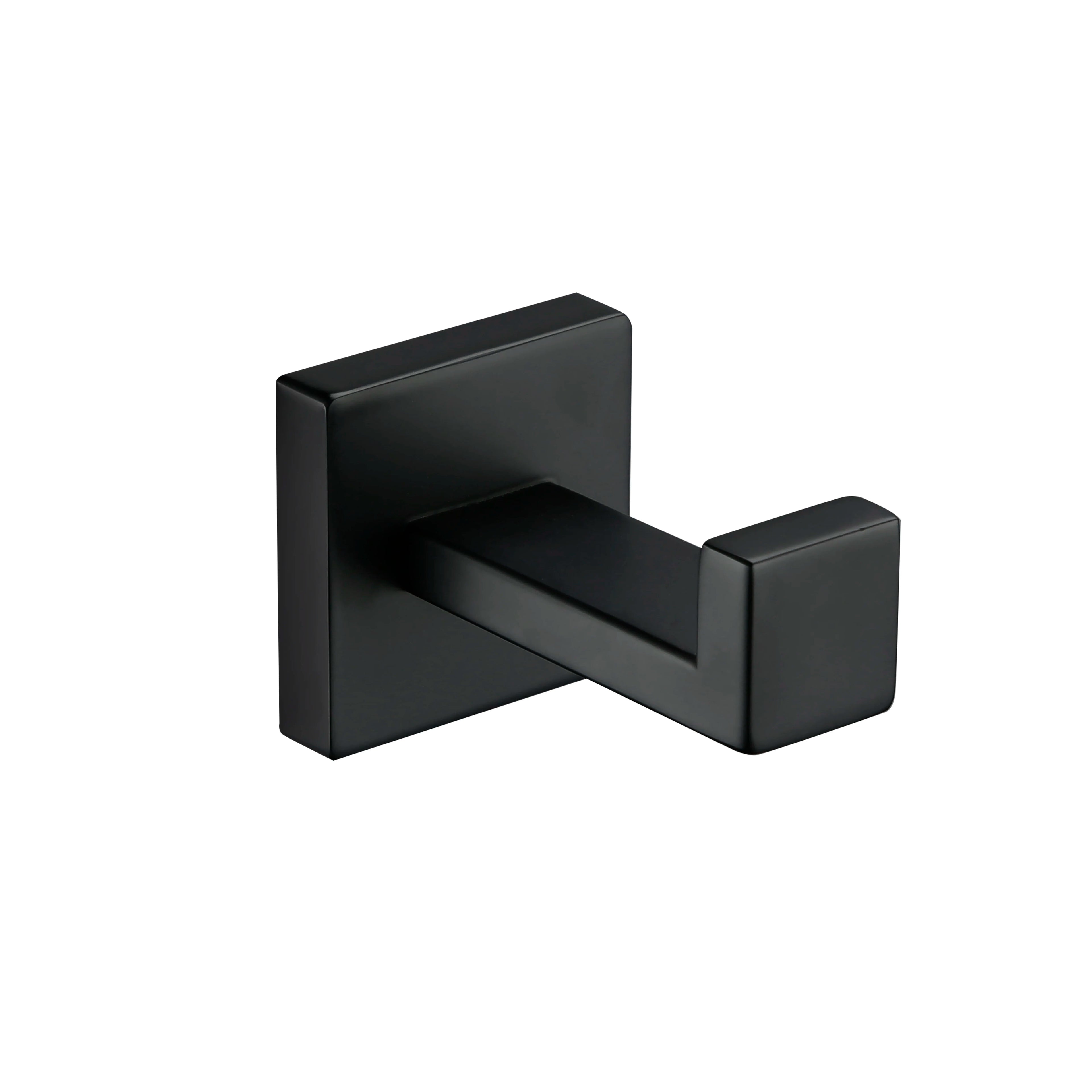 Bathroom Accessories Bathroom Hardware Set Black Robe Hook Towel Rail Bar Rack Bar Paper Holder Shelf