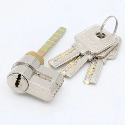 Heart Indoor Door Lock for Bedroom Wooden Door Old-Fashioned Universal Single Lock Cylinder for Kitchen Bathroom Toilet Hotel