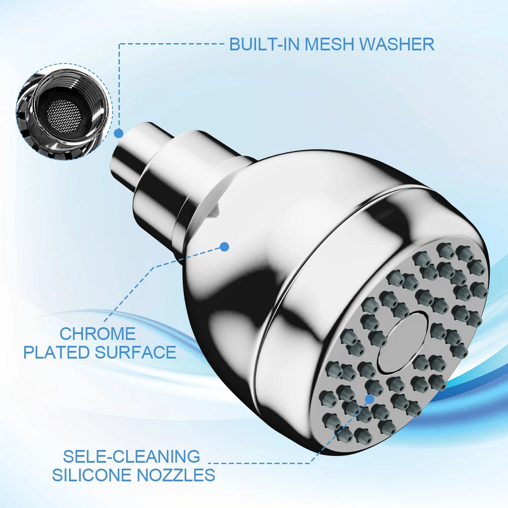 High Pressure wall-mounted Rain Shower Head suitable for the bathroom