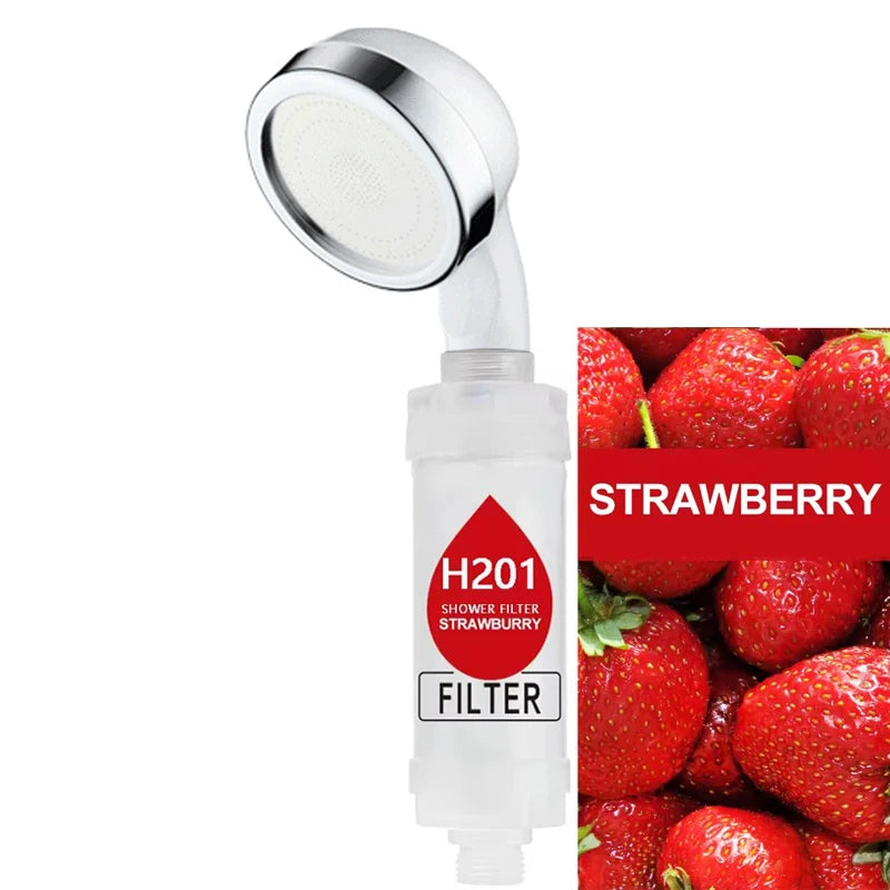 Bathroom Shower Water Filter Nourish Skin Vitamin C Shower head Fragrant Showrhead