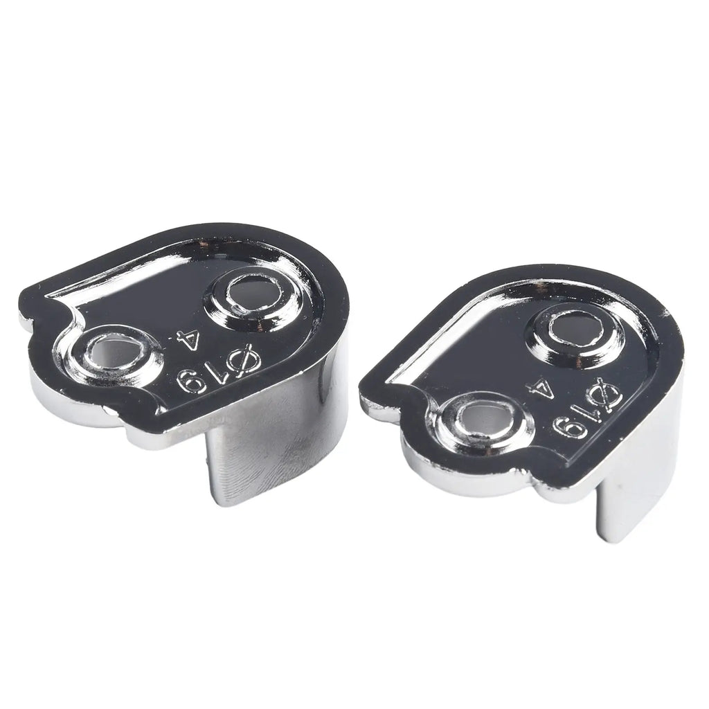 Wardrobe Rail Hanger Rod Socket Support Tube Round End Bracket Holder Heavy Duty U Shaped Rod Socket Home Hardware Accessories