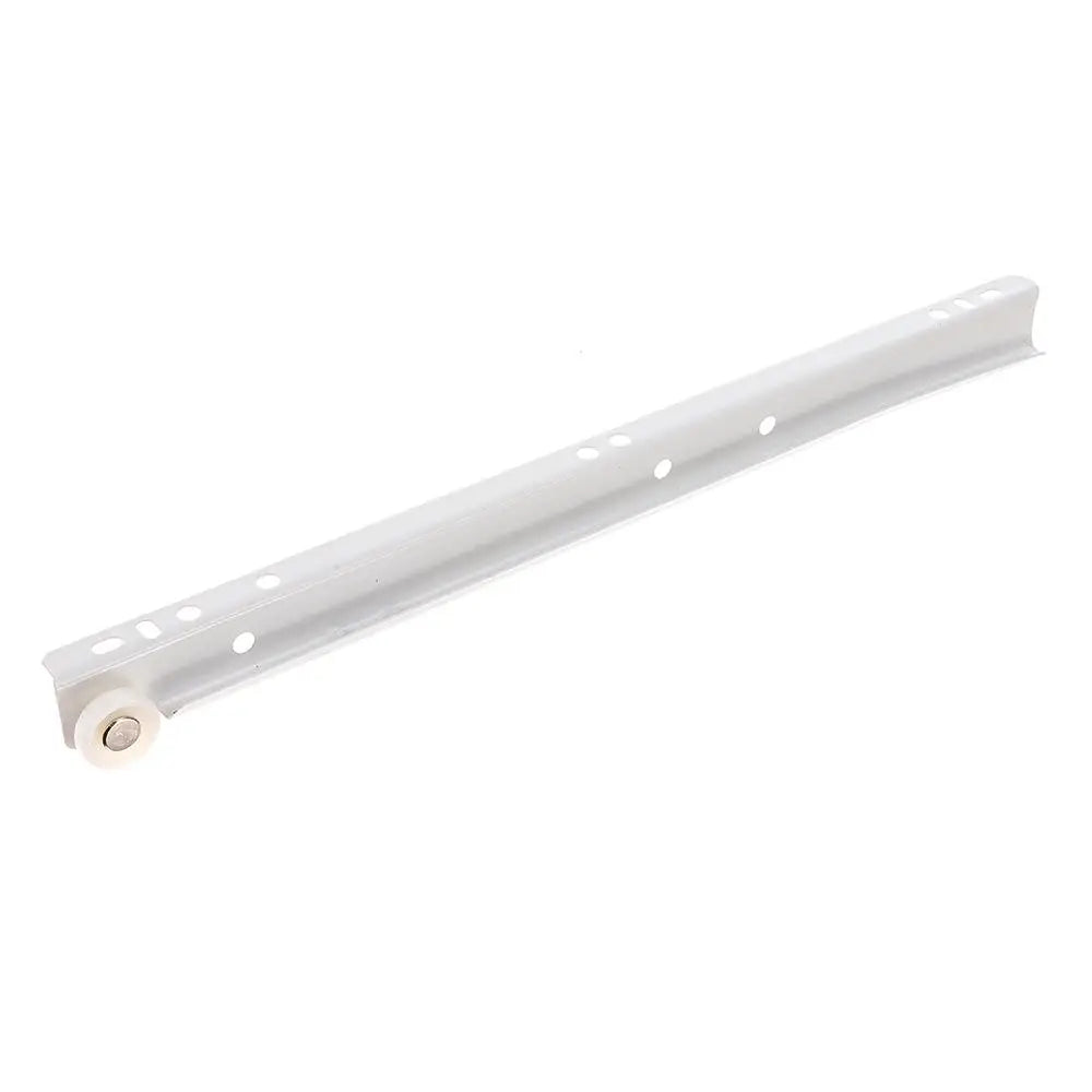 1Pair Chute Cabinets Keyboard Roller Pulley Furniture Slides Mute Two Section Drawer Track Slides Cabinet Rails