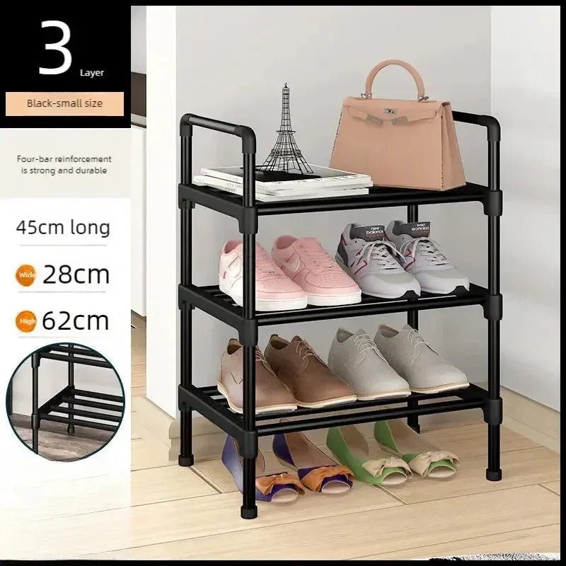 1 Pc Shoe Rack Metal Shoe Rack Footwear Shoe Rack Home Furniture Living Room Shoe Storage Rack