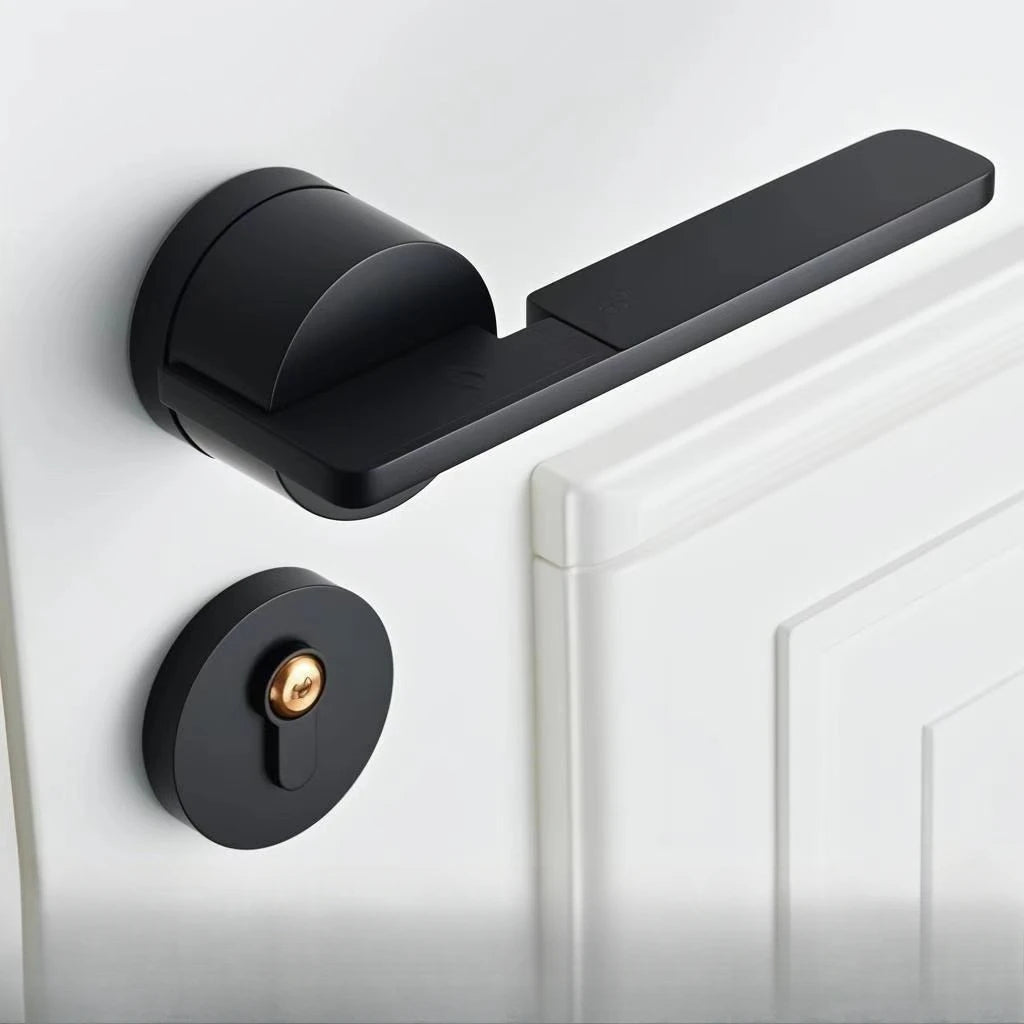 Bedroom Door Lock, Room Household Solid Wood Door Lock, Split Universal Silent Lock