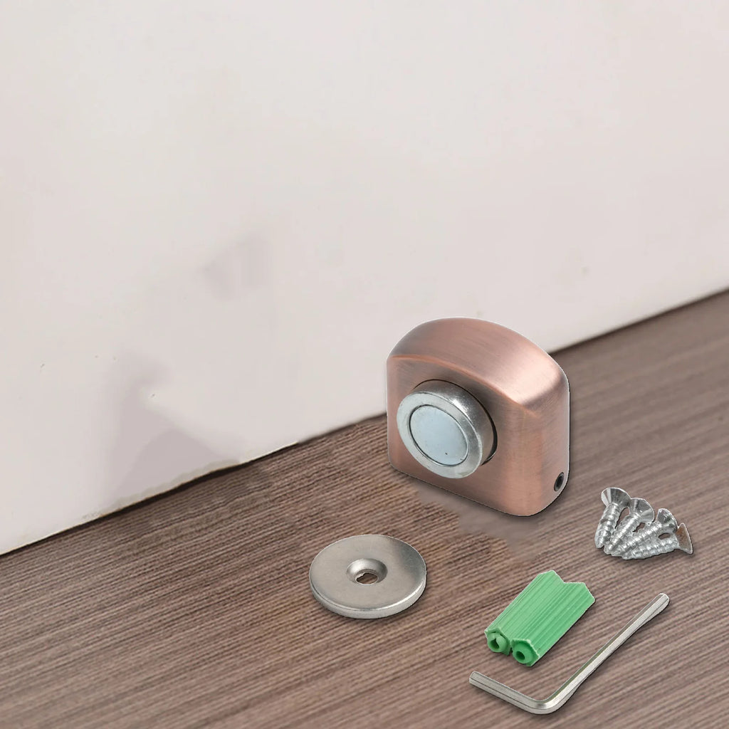 Door Holder Home Improvement Magnetic Door Stopper Easy To Install Modern Minimalist Design Reliable Manual Control