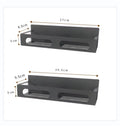 Magnetic Spice Rack Organizer for Refrigerator Hanging Spice Rack Wall Mount Metal Seasoning Organizer Rack