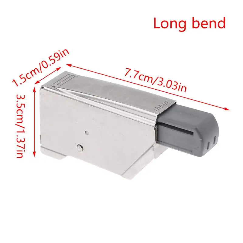 1Pc Home Furniture Hardware Hinges Damper Buffers Kitchen Cabinet Catches Door Stop Drawer Soft Quiet Close Invisible Handle