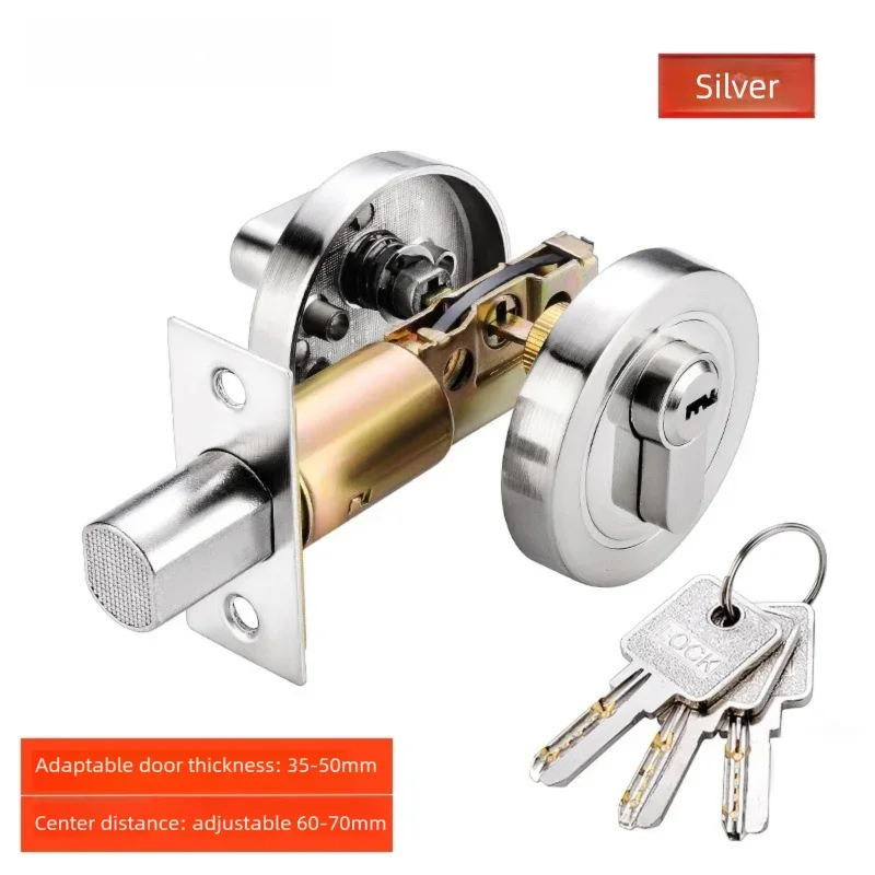 Hidden door lock; concealed lock; wooden door lock; single and double-sided lock; bedroom door lock; hallway lock; auxiliary ind