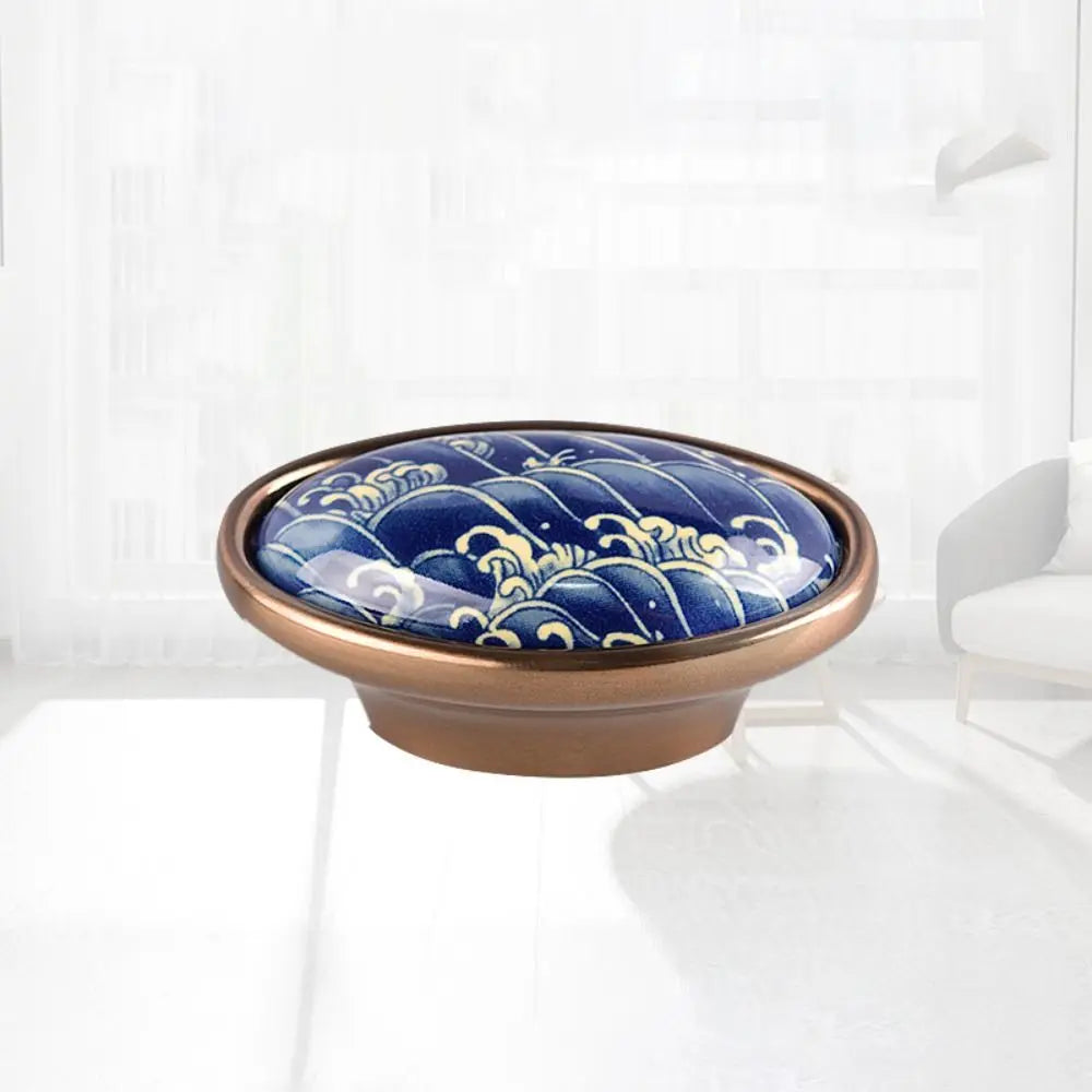 2pcs High-end Luxury Handles Contemporary Sleek American-style Handles Ceramic Minimalist Design Cabinet Handles Drawers