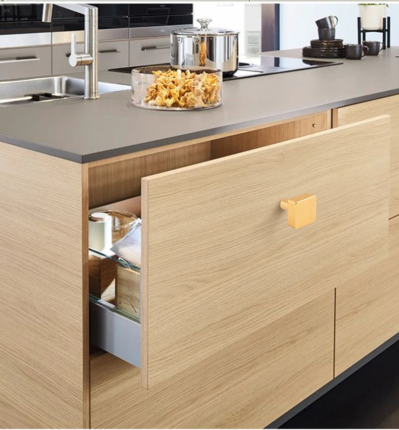 furniture cabinet door round pulls and knobs handle Cupboard pulls black drawer single hole square knobs Dresser handles