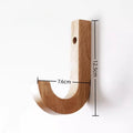 Wood Clothes Hanger Wall Mounted Coat Racks Storage Hook Key Holder Hat Scarf Handbag Hanger Organizer Home and Decoration Hooks