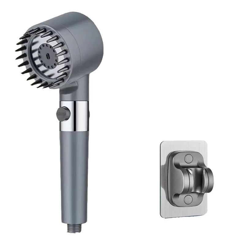 Three Speed Adjustment Bathroom Supplies Head Massage Portable Shower Filter Showers for Bathroom Accessories Showerhead Items