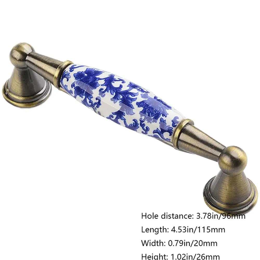 1Pcs 76mm/96mm/128mm Creative Furniture Antique Fashion Drawer Knobs Pull Handles Dresser Cabinet Handles Door Handle