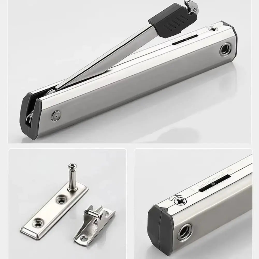 Heavy Duty Hydraulic Cabinet Hinge Buffering Concealed Soft Closing Hinges Sturdy Adjustable Gas Strut Cabinet Lift-up Door