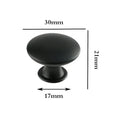 5 Colors Round Cabinet Knobs Mini Knob Cabinet Handles Metal Drawer Hand Pulls Kitchen Cabinet Door Wardrobe Handles Hardware
