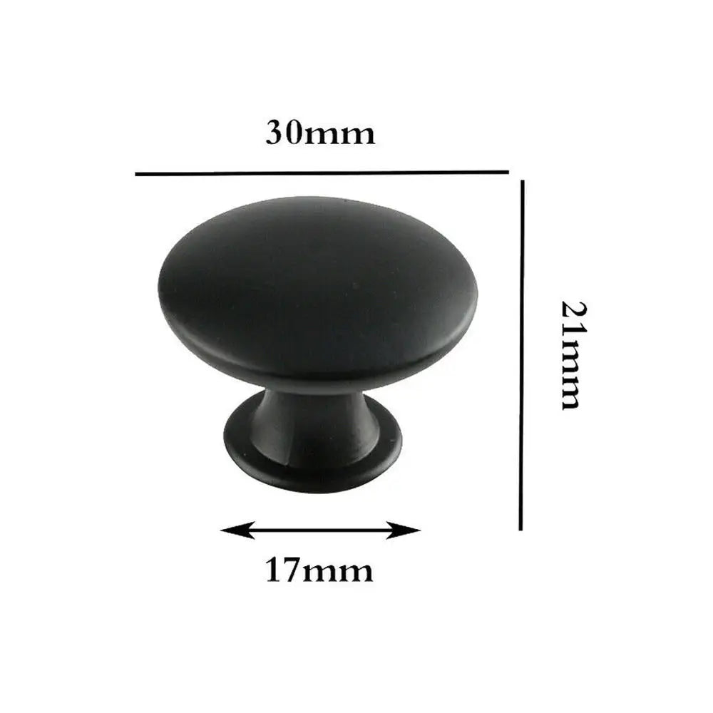 5 Colors Round Cabinet Knobs Mini Knob Cabinet Handles Metal Drawer Hand Pulls Kitchen Cabinet Door Wardrobe Handles Hardware