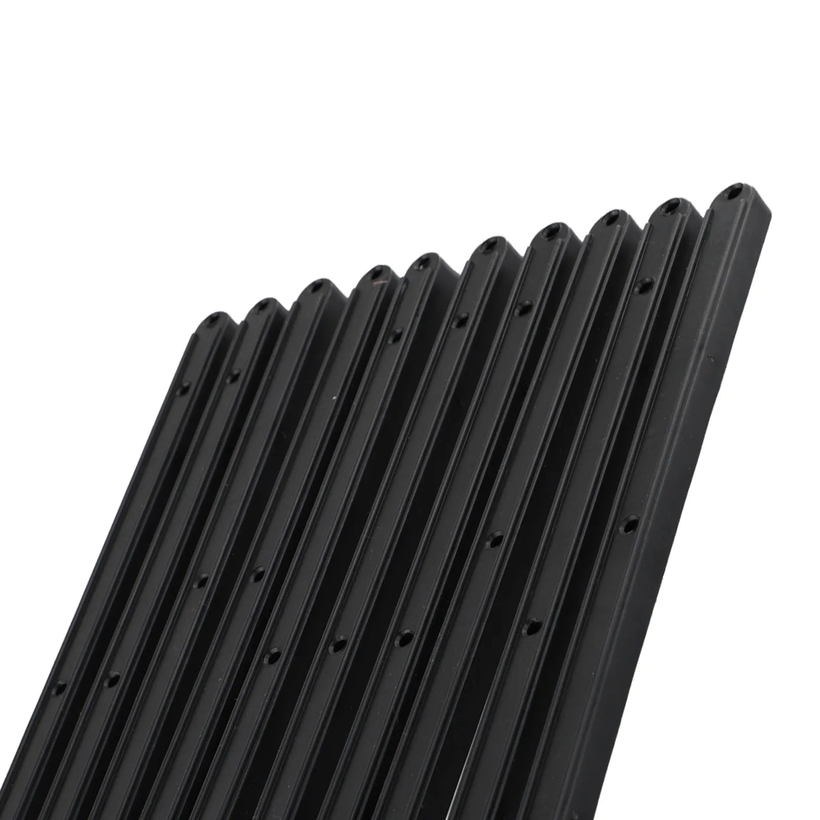 10 Pieces Plastic Drawer Slides Replacement Draw Runners 180 235 298mm Suitable for Drawers and Cabinet Grooves