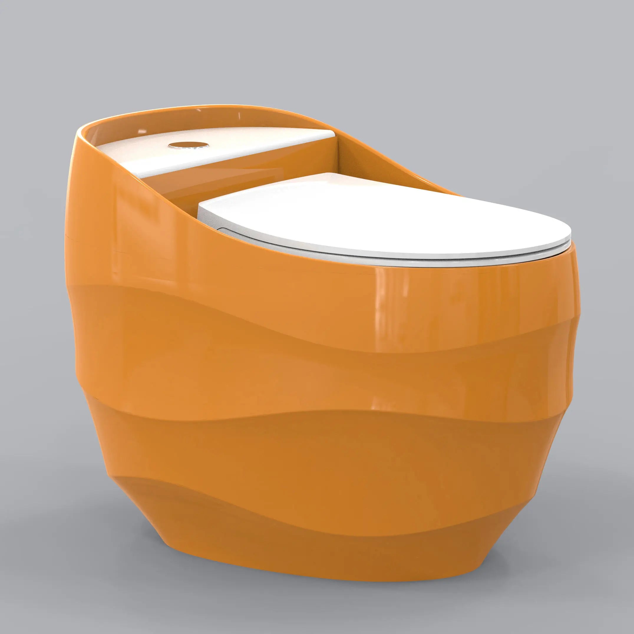 Bathroom Ceramic Toilet Modern Colored Bowl Wc Set Golden Wall Hung Toilet