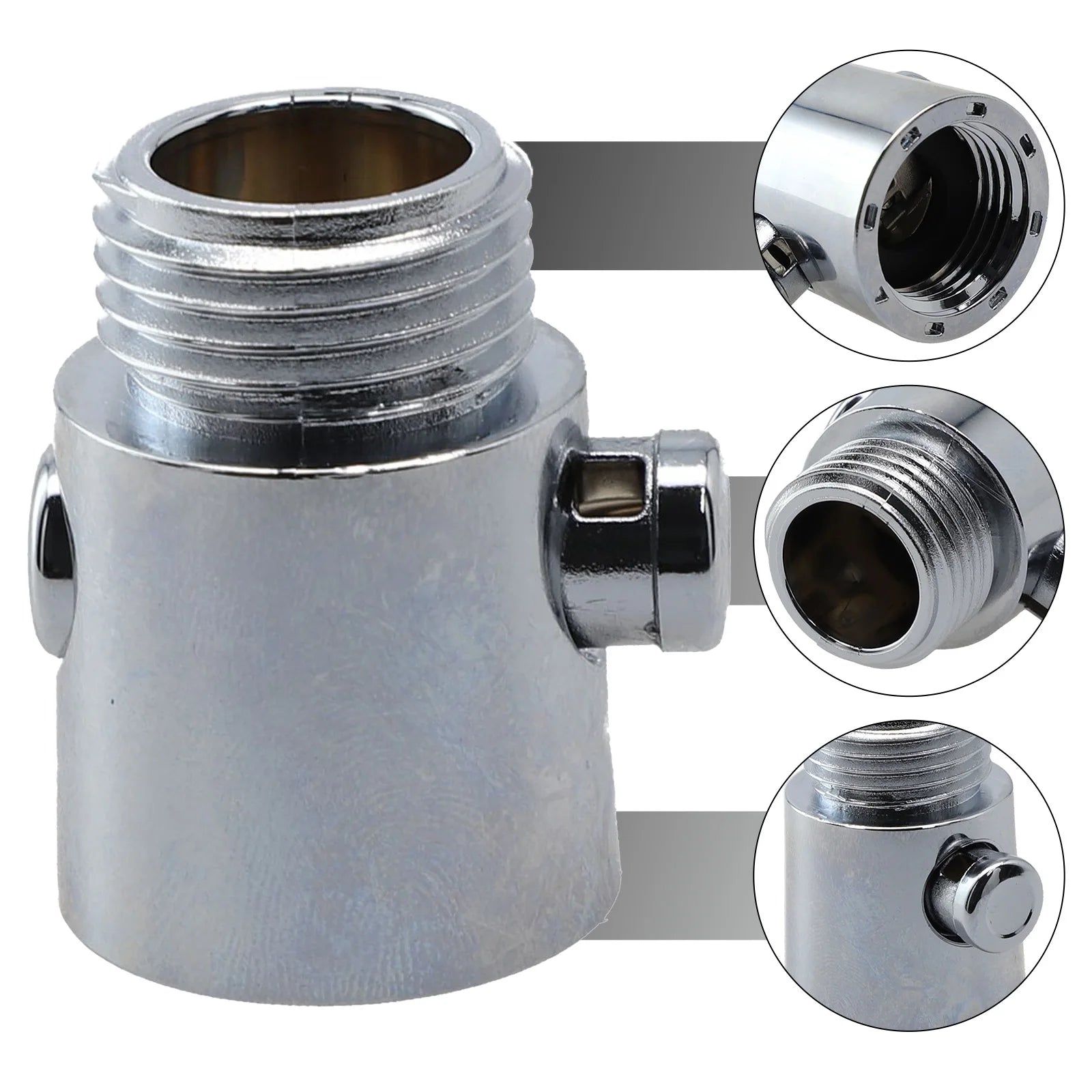 Shower Head Control Switch Flow Water Stop Valve Shower Heads One-Button Pause Water Controller Bathroom Accessories