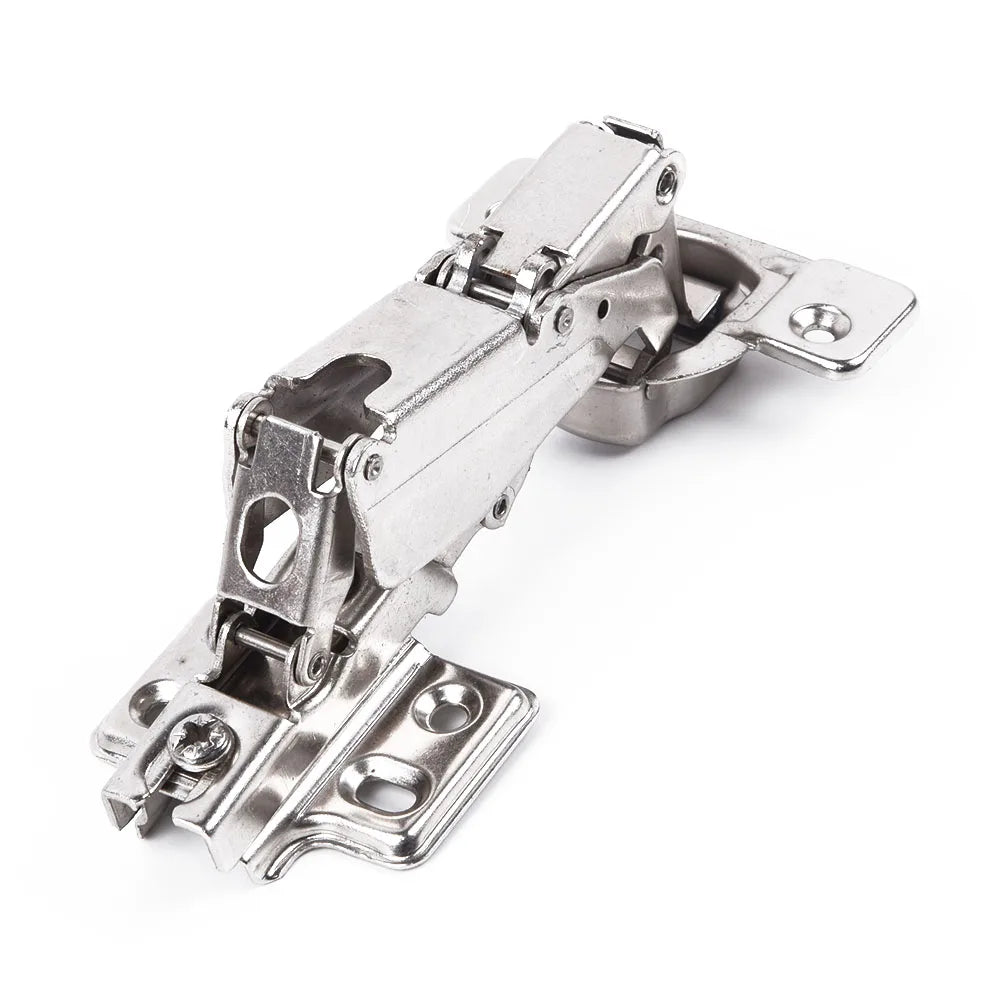 1PC Hinge Stainless Steel Door Hydraulic Cabinet Door Hinges Damper Buffer Soft Close For Cupboard Furniture Hardware