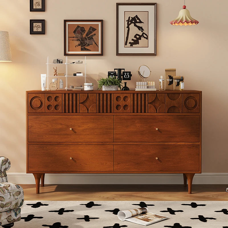 Handles Storage Cabinet Organize Vintage Kitchen Curio Cabinet Wood Sideboard Muebles Para El Hogar Home Accesories