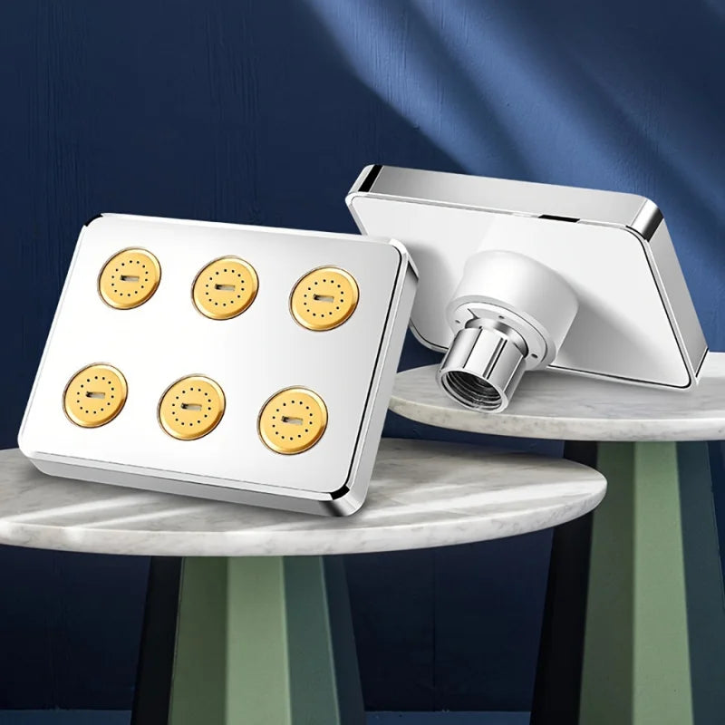 Upgrade Your Bathroom with this Supercharged Wall-Mounted Shower Head! bathroom accessories, shower head