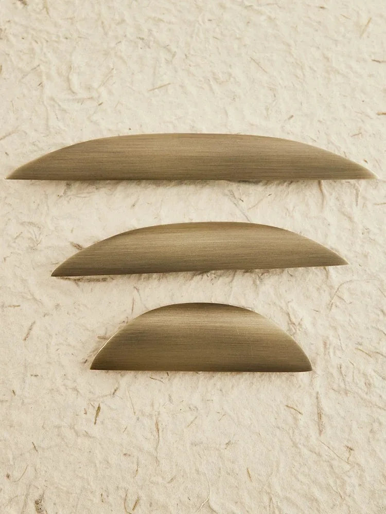 Antique Brass Handle Modern Brushed Cabinet Pulls Furniture Hardware Cabinet Handles Drawer Pull Kitchen Cupboard Handle