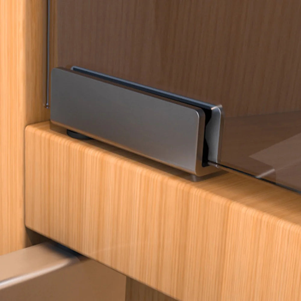 Innovative No Drill Stainless Steel Hinges Designed Specifically For A Range Of Glass Door Applications Including Cabinets