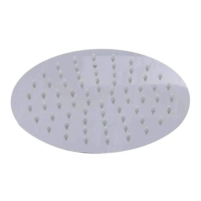 6/8/10 Inch Ultra-thin Waterfall Shower Heads Stainless Steel High Quality Square Round Portable Practical Rainfall Shower Head