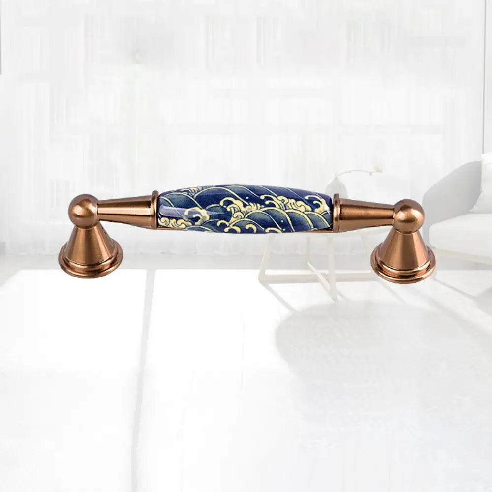 2pcs High-end Luxury Handles Contemporary Sleek American-style Handles Ceramic Minimalist Design Cabinet Handles Drawers