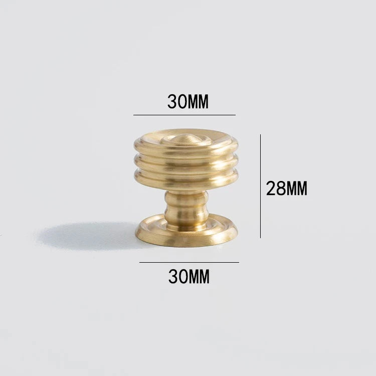 Solid Brass Cabinet Handle Sleek Furniture Hardware Kitchen Handle Dressers Wardrobe Cabinet Drawer Knobs Gold Handle