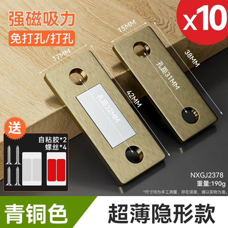 The Magnetic Sliding Door Wardrobe System Adopts A Self-aligning Magnetic Strip Mechanism, Featuring High Magnetic Adhesion