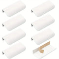 8pcs cabinet pull handles, hidden drawer handles, modern-style cabinet hardware for wardrobes and drawers