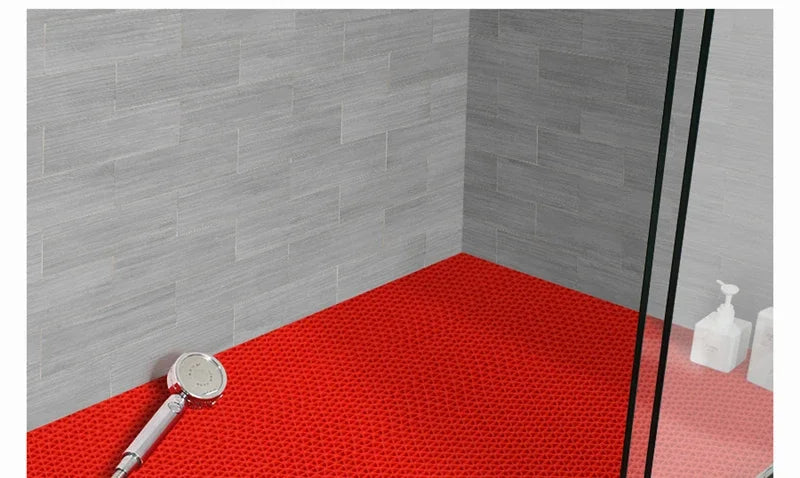 Bathroom Mat Anti Slip  Atmospheric Bathroom Anti-slip Mat Hotel Home Shower Room Bathtub Toilet Bathroom Accessories Set