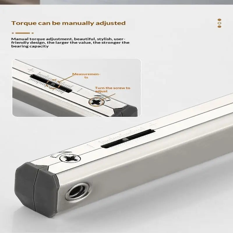 Kitchen Cabinet Hydraulic Hinge Heavy Duty Adjustable Door Support Soft Close Lift Up Randomly Stop