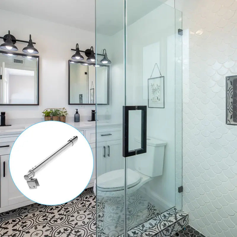 Shower Doors For Bathtub Door Pull Rod Glass Panel Glass Door Pull Rod Frameless Shower Support Bar Panel Brackets Bathroom