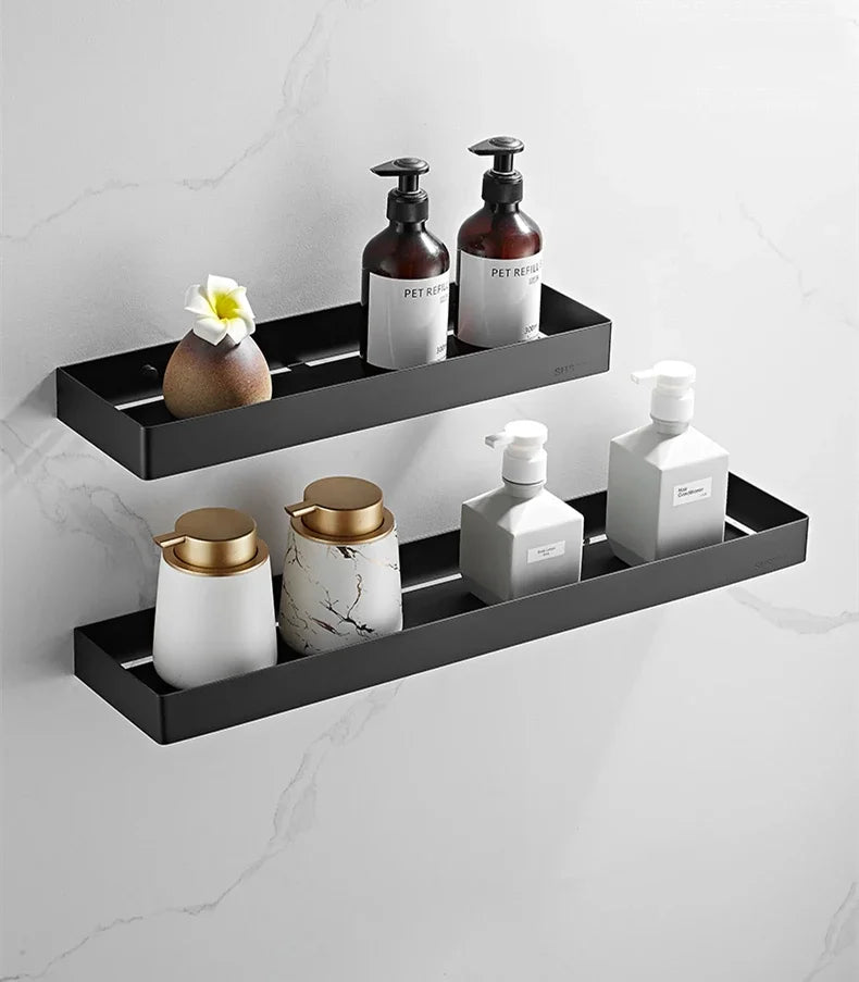 Bathroom Accessories Stainless Steel Bathroom Storage Rack Shower Storage Rack Bathroom Shelves  Bathroom Organizer  Wall Shelf