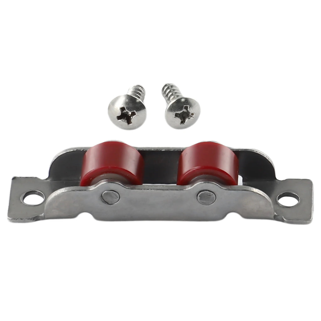 Door Hardware Door Sliding Roller Home Garden Runner Wheel Slot Wheels 1Pc Pulley Sliding Door Roller New Style
