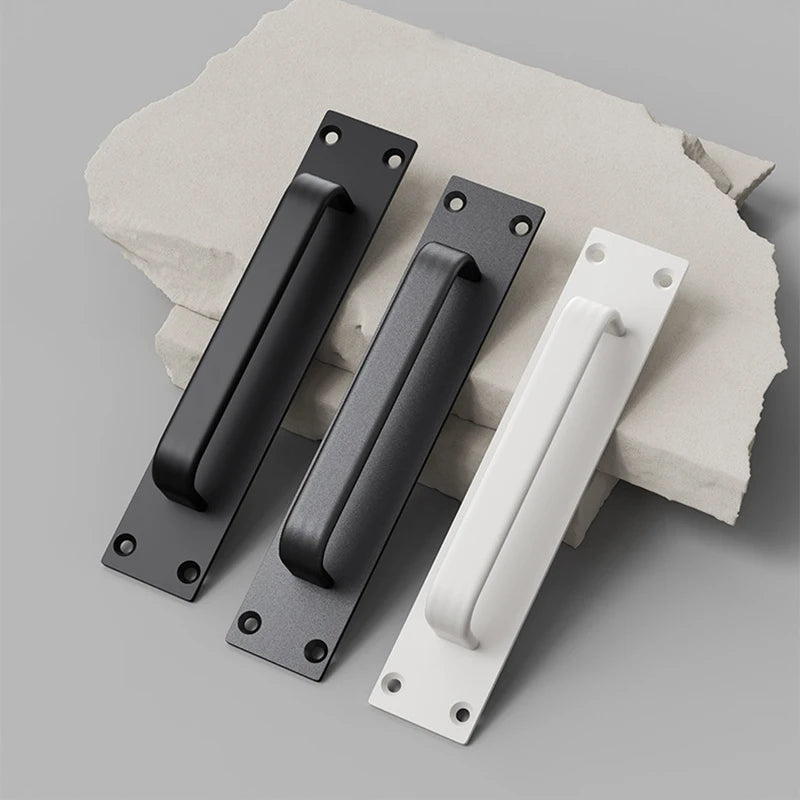 WV No-drill door handle aluminum alloy small handle for wooden doors windows, sliding doors, glass sliding doors cabinet drawers