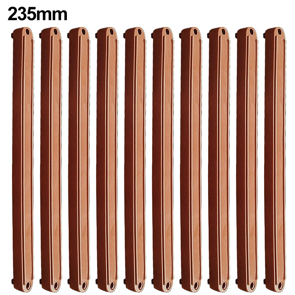 10Pcs Draw Rail Plastic Drawer Slides 180/235/298mm Draw Runners Replacement Drawer Runners Wardrobe Guide Rail Skidway