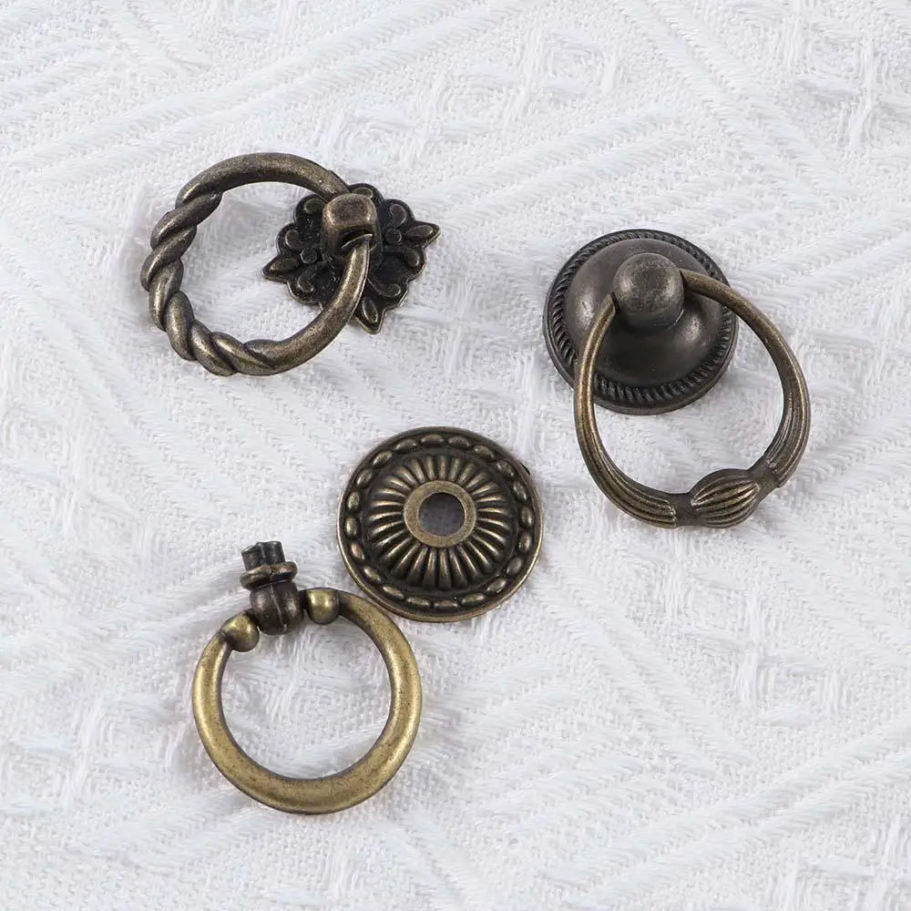 Decorative Cabinet Cupboard Pulls Handles Hardware Dresser Knobs Cabinet Knobs Ring Handles Furniture Handles Drawer Pull