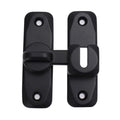 Sliding Door Latch Sliding Door Lock Buckle Hasp Door Bolt Anti-theft Buckle Free Punching Door Buckle