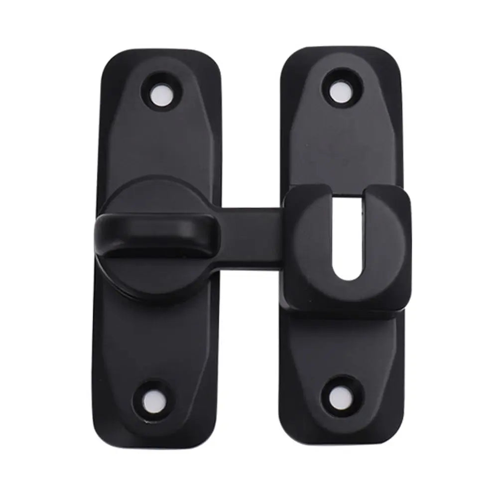 Sliding Door Latch Sliding Door Lock Buckle Hasp Door Bolt Anti-theft Buckle Free Punching Door Buckle